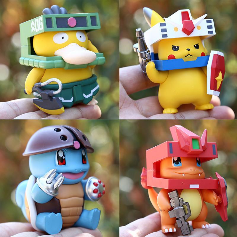 Pikachu Anime Pvc Action Figure Model Toy For Home Office Gift Displays
