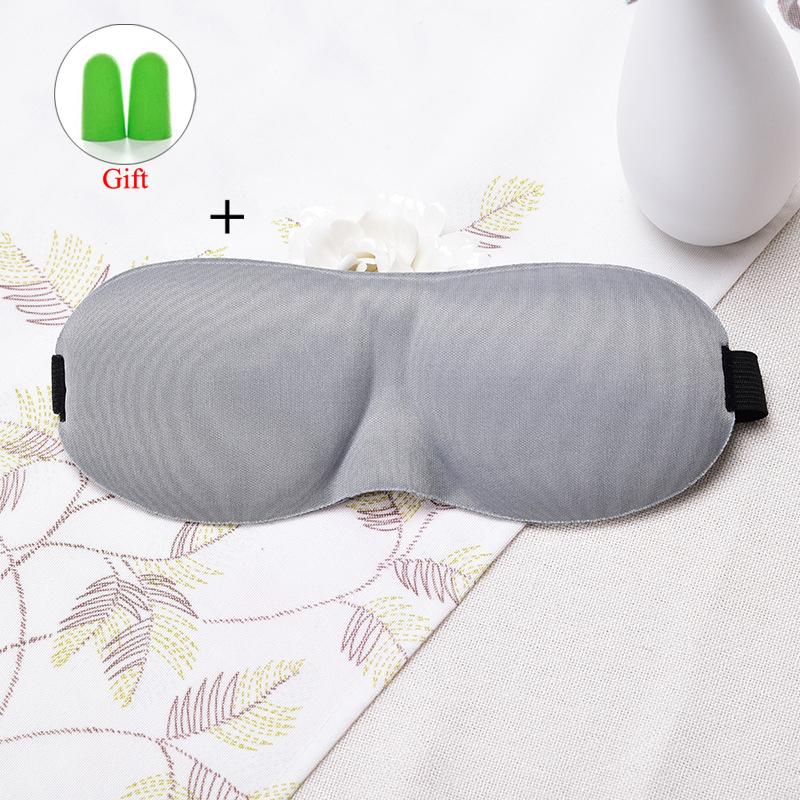 3D Blocking Light Sleep Eye Mask Soft Padded Slaapmasker For Sleeping Aid Eye Mask For Travel Rest Night Breathable Eyepatch