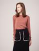 AYIHOLIC CASHMERE Semi-Over Wool Knit Round