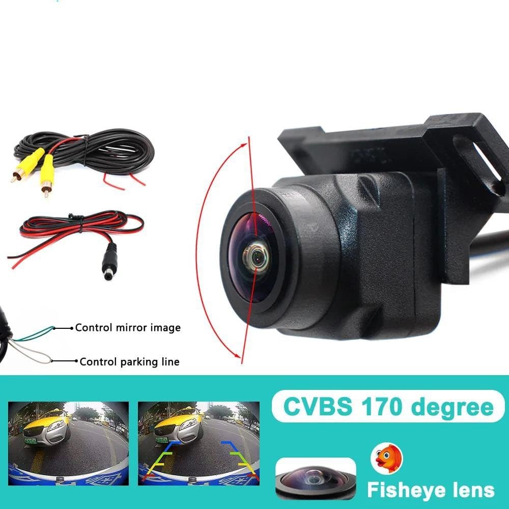 Kamera cofania AHD 1080P CCD CVBS 180 Stopni Rybie Oko Kamera przednia/tylna do samochodu Star