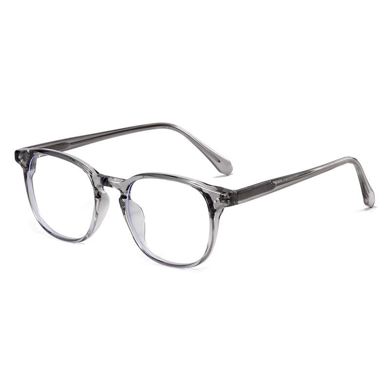 -0.5 -0.75 To -6.0  Square Customize Prescription Eyeglasses Women Men Anti-Reflective Student Finished Glasses Nearsighted