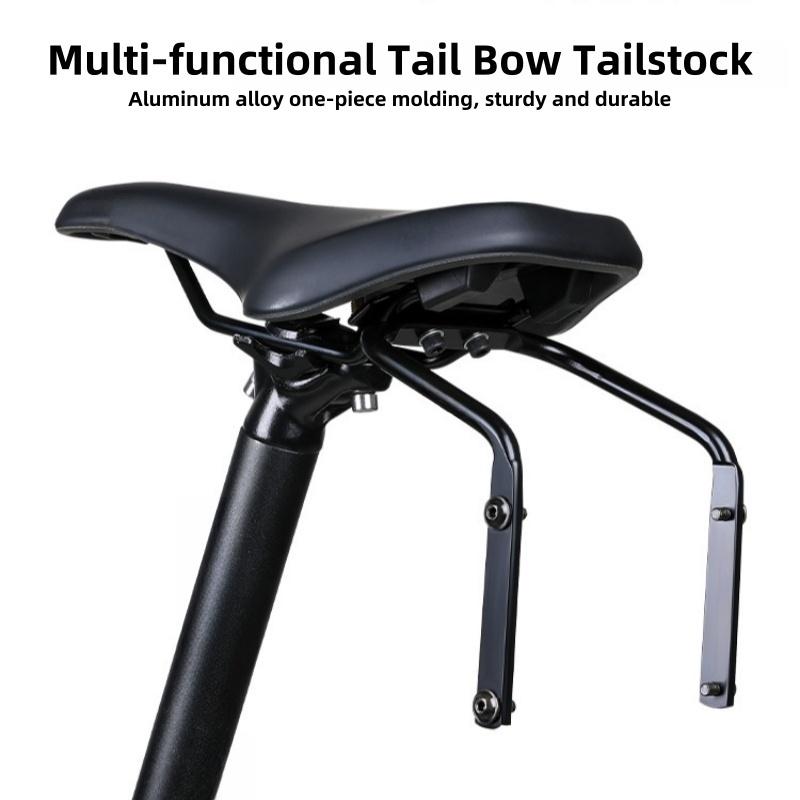 For Bicycle Tail Bag Stabilizer CageBottle Cage Fixed RackBig Tail Bag Anti-Sway SeatBow Conversion BracketCycling Equipment