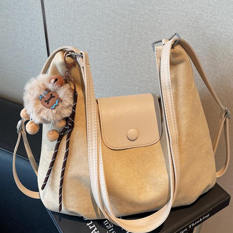 High-appearure-level Retro Large-capacity Bag Commuter Backpack Single-shoulder Tote Bag
