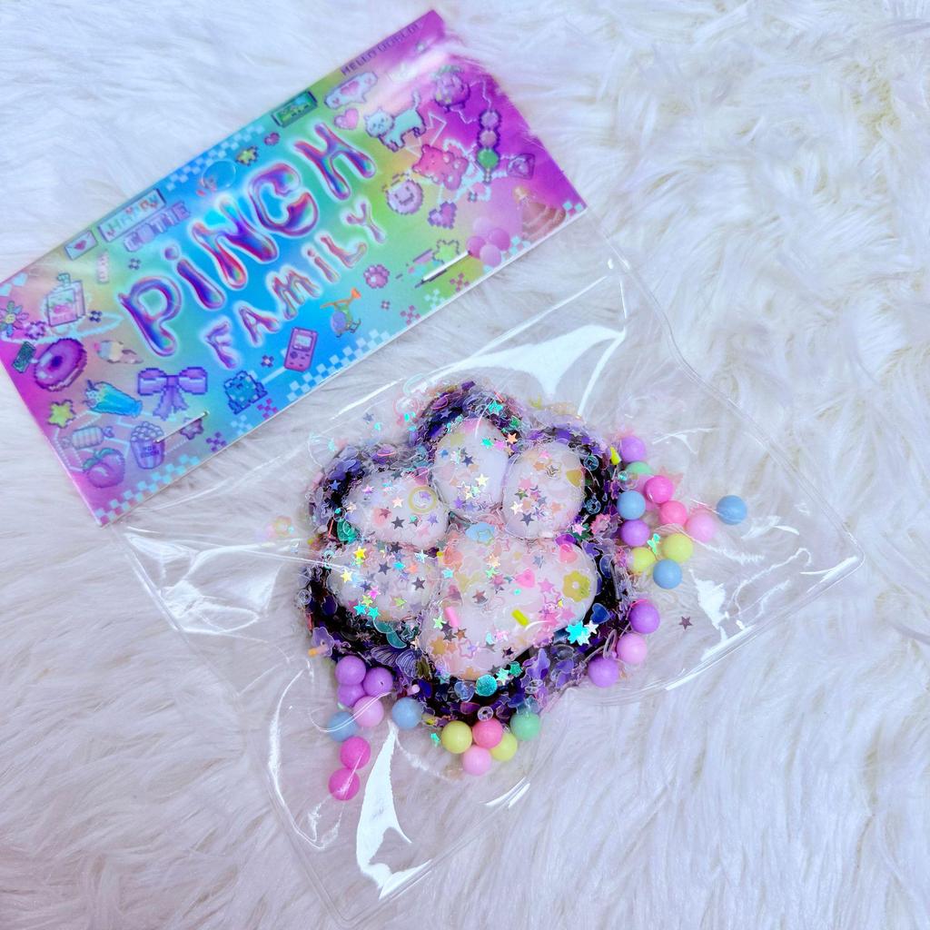 Super Soft Plush Cat Claw Blind Bag: Music Pinch Decompression Toy