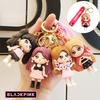 New Blackpink Silicone Keychain Cute Couple Bag Charm Car Accessory