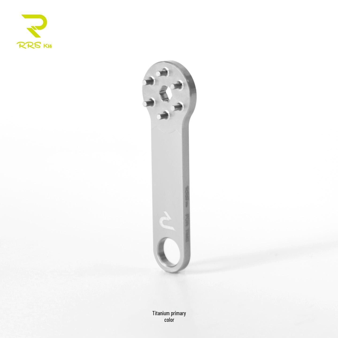 

Rrskti Mountain Bike Clipless Pedal Titanium Wrench for Side Cover Removal and Maintenance