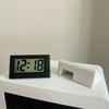 Mini Digital Clock for Car Dashboard,Battery Operated & Clear LCD Screen Time Display,Small Desk Clock for Bathroom