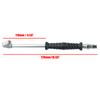 Car Tire Inflator Lock On Air Chuck High Pressure Air Pump Nozzle Inflatable Dual-Head Chuck For CK Valve Tool