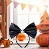 Halloween Hair Hoop Big Bow Headband Gothic Pumpkin Skull Headdress Masquerade Headbands Cosplay Hair Accessories