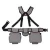 Adjustable Tool Belt for Men with Suspenders and Multi Pockets Ideal for Carpenters Construction Workers and Gardeners