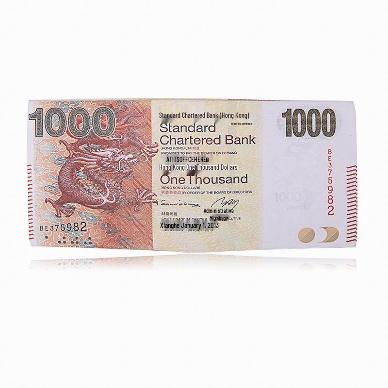 Unisexová krátká peněženka s kreativními vzory měn z různých zemí