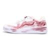 Li Ning Slip Resistant Cushioning Abrasion Resistant Low Top Skateboard Shoes Women's White Pink AGCS420-6(Team303-)