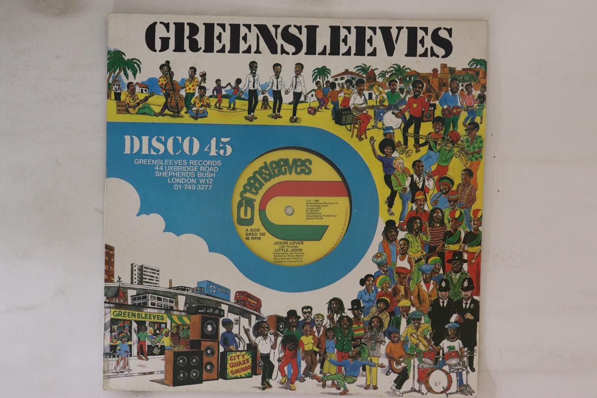 

12inch Record LITTLE JOHN / BILLY BOYO - Joker Lover / Scandal GRED102 Greensleeves Re 1982 UK Reggae, Ska & Dub Used