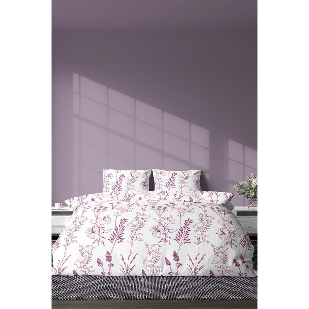 Cotton Double Duvet Cover Set | Duvet Cover And Pillow Case | Without Sheets