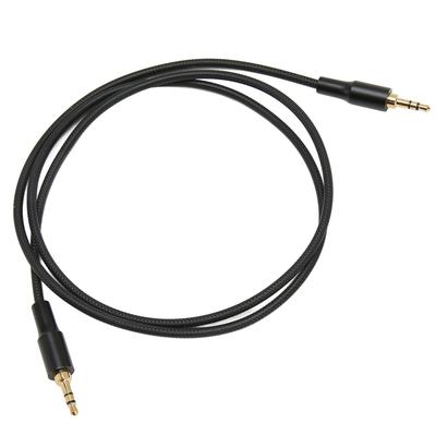 3.5mm Male To Male Sound   Cable Professional Nylon Woven 3.5mm Stereo Sound Cord for Earphones Car Speaker 3.3ft