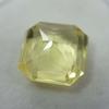 10.23 Ct Natural Sapphire Yellow   Square Cut Guenine Loose Gemstone