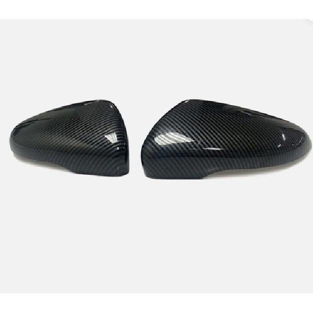 For W Golf/GTI MK6 2009-2013 Left&Right Carbon Fiber Side Wing Mirror Cover Caps