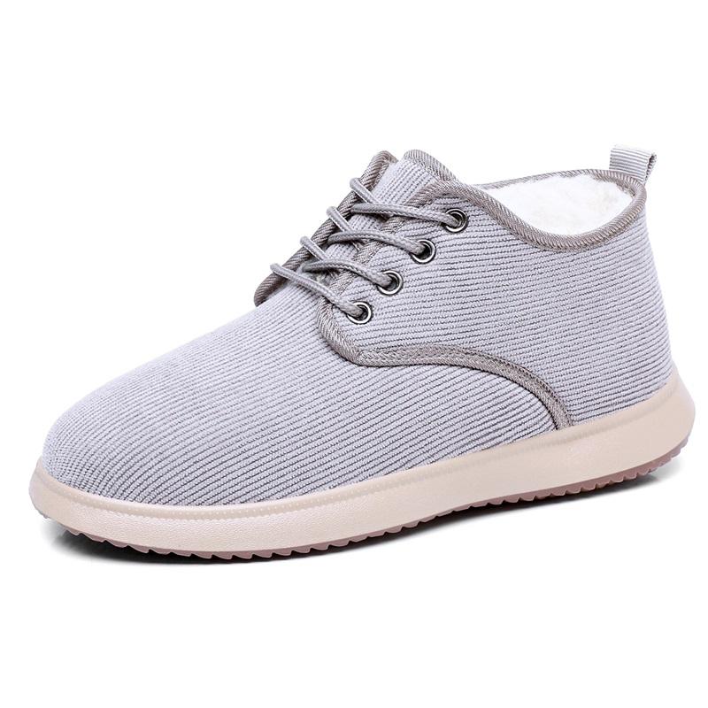 Women's Winter Plush Thick Casual Versatile Cotton Shoes