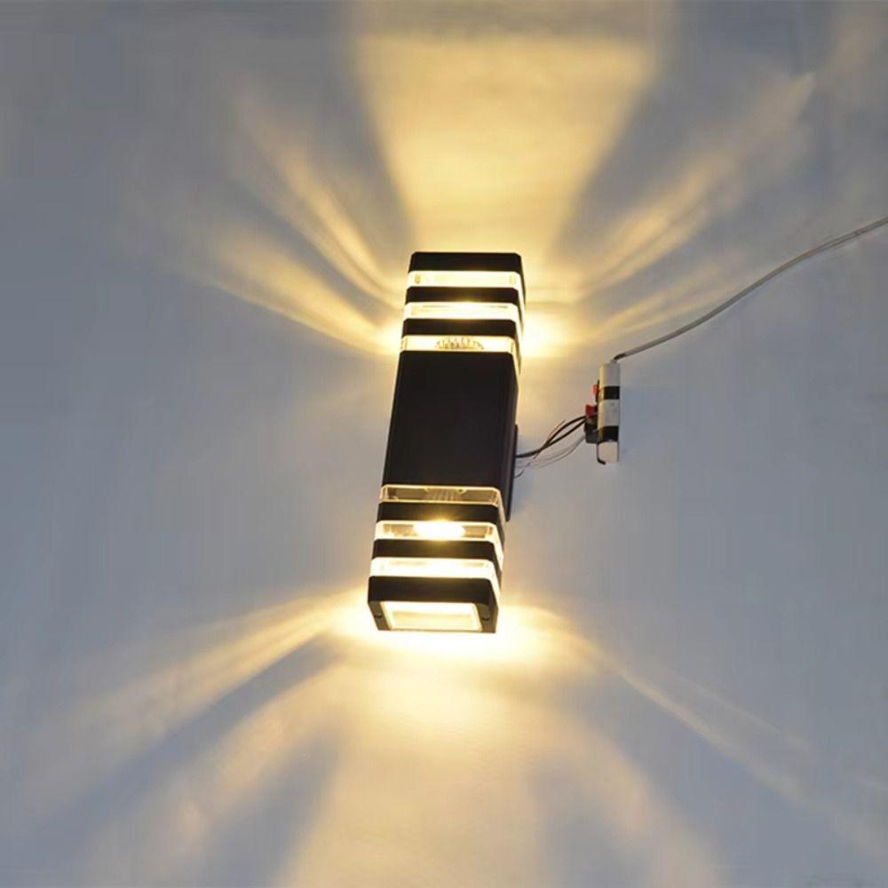 Waterproof LED Wall Lamp IP65 Garden Light Simple Facade Lighting Lamp  Sconce