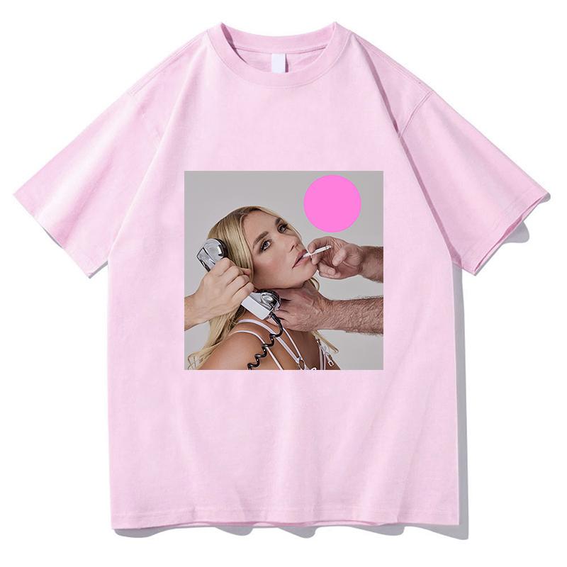 Singer Kesha Album 2026 Graphic T Shirt Unisex Women Hip Hop Fashion Short Sleeve Tshirts Summer Harajuku Oversized Cotton Tshirt