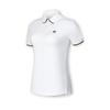 Fila Elegant Short Sleeve Polo Shirt Women Tops Bright-White A11W423125FWT