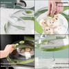 High-Temperature Resistant Microwave Splatter Cover & Food Preservation Shield