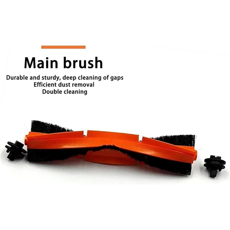 ABBP-18PCS Main Side Brush Filter Dust Bag And Mop Cloth Kit Spare Parts Vacuum Cleaner Replacement Parts