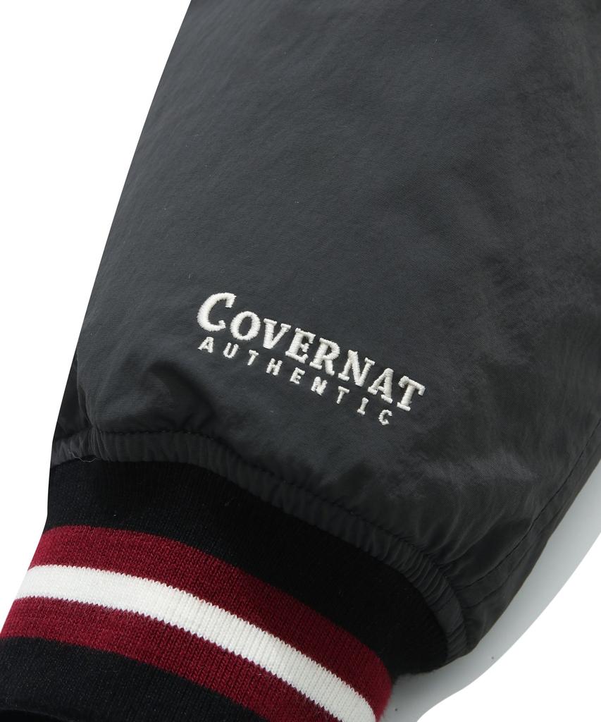 COVERNAT Rds College Collar Varsity Down Black