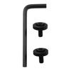 Locking Mechanism Screw Bolt with Outer Flange + Hex Key for Multitools DTM50 TM3000C Parts #2656746 & #7832339