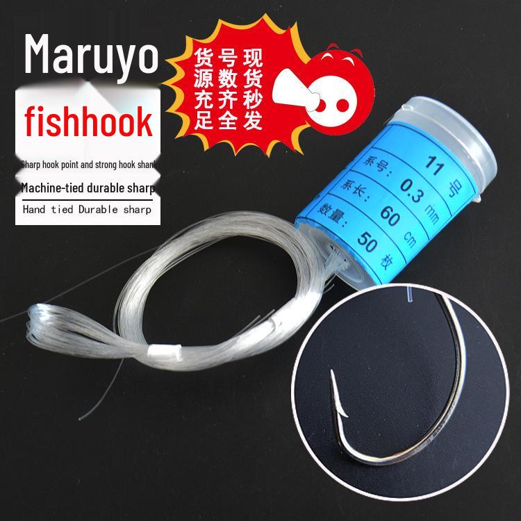 

Barrel Hooked Single Barbed Sea Fishing Hook Sizes 8#-30# Model 15#