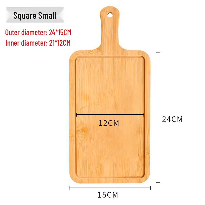 Bamboo Wooden Pizza & Serving Tray