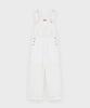 Sinun Punching Lace Overall (Ivory)