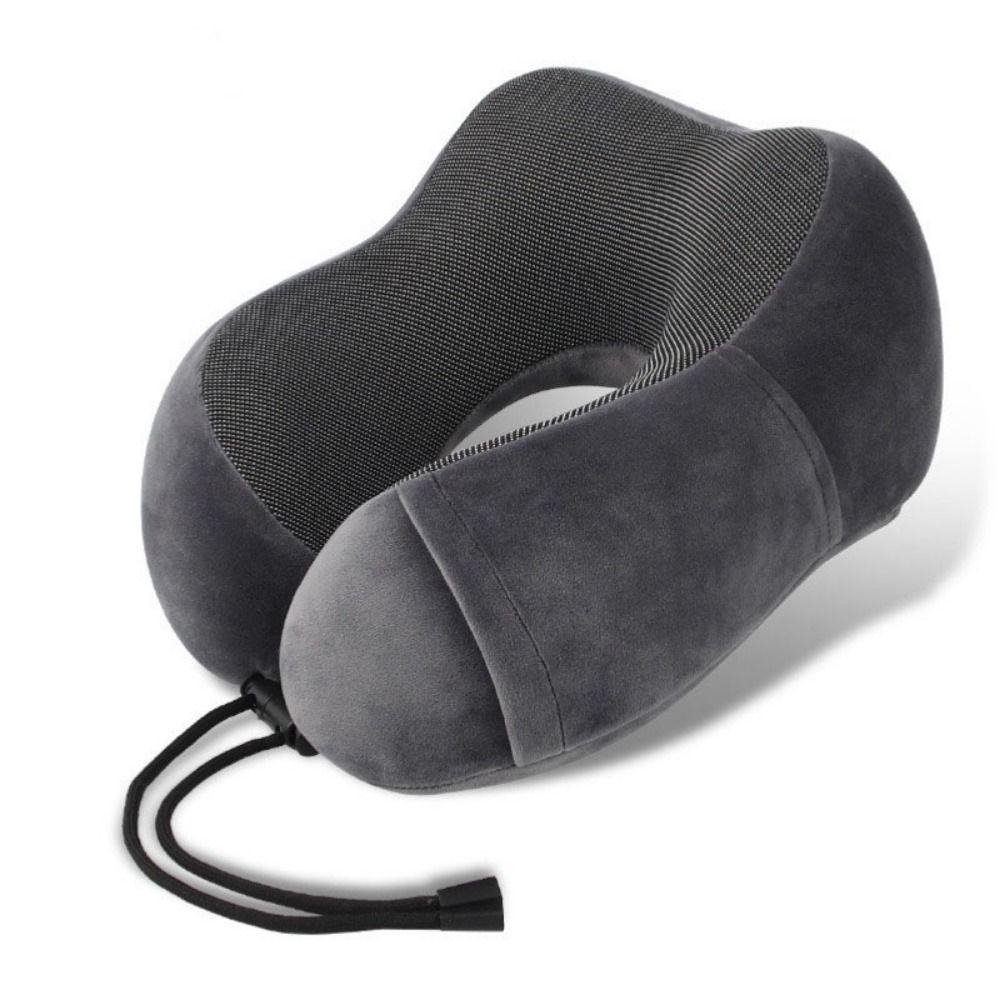 Soft Neck Support Cushion Lightweight Airplane Neckrest Pad Household U Shaped Neck Pillow  Office