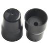 ABS Plastic Radiator Valve Cap Black Easy Push-Fit Valve Cover Replacement Cover White Heating Pipe Valve Cover Home Improvement
