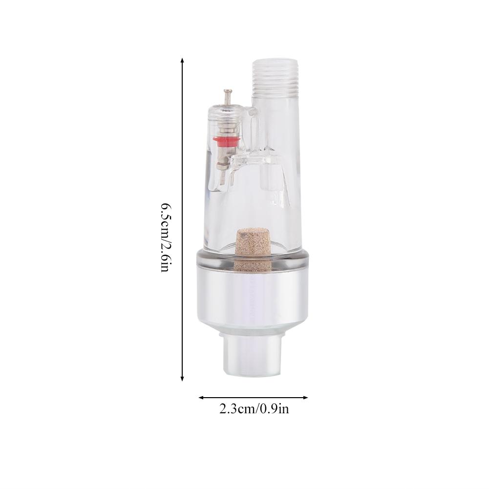 

Airbrush in-Line Mini Separator for Supplies Air Filter Water Trap for Connects into airbrushes and Hoses with 1/8 Threads