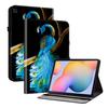 PU Leather Tablet Case for Samsung Galaxy Tab S6 Lite (2024)-11 Styles! Durable,with 2 Stand Slots,Pencil Holder & Card Slots,Flexible TPU Back Cover