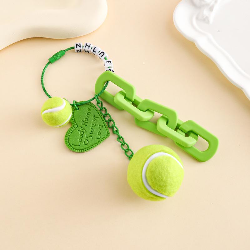 Tennis Cloth Shoes Mobile Phone Pendant Cute Mini Tennis Keychain Bag Hanging Sports Competition Commemoration