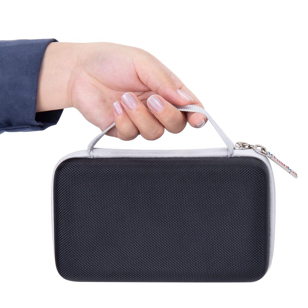 Khanka Case for FUJIFILM Instax Evo Hybrid Instant Camera (Instax Mini Evo INS MINI EVO BLACK) (Black EVA Storage Case)