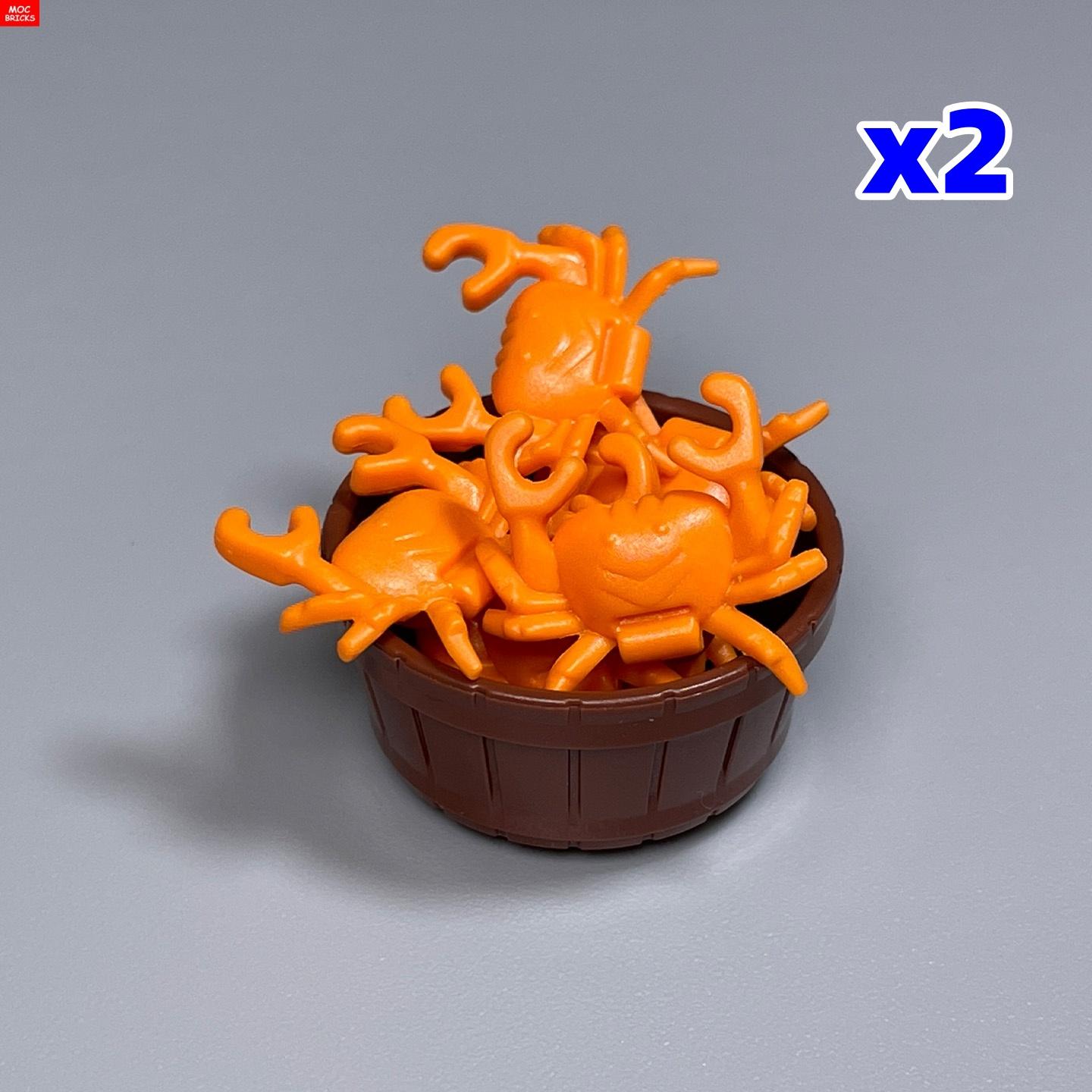 

MY OWN CREATION Blocks Joyful orange Red crab Britain France Norway Learning Building Blocks Playthings Children Present