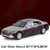 1:24 Scale S680 GLS600 Model Toy Car Alloy Diecast Sound Light Front Wheel Steering Simulation Vehicles Models Great Collectible