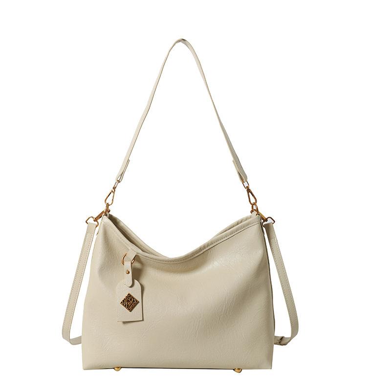 Bag Women'S Large-Capacity Tote Bag Maillard Antique Commuter Bag Shoulder Bag Casual Versatile Messenger Bag Women