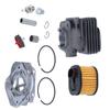 Cylinder Piston Kit Ignition Plug Filter Accessory for Husqvarna 372 XP 362 365 371