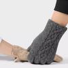 Cashmere Gloves, Autumn and Winter Touch Screen Gloves Outdoor Couple Gloves Warm Cycling Gloves Five Finger Velvet Gloves Wool Gloves