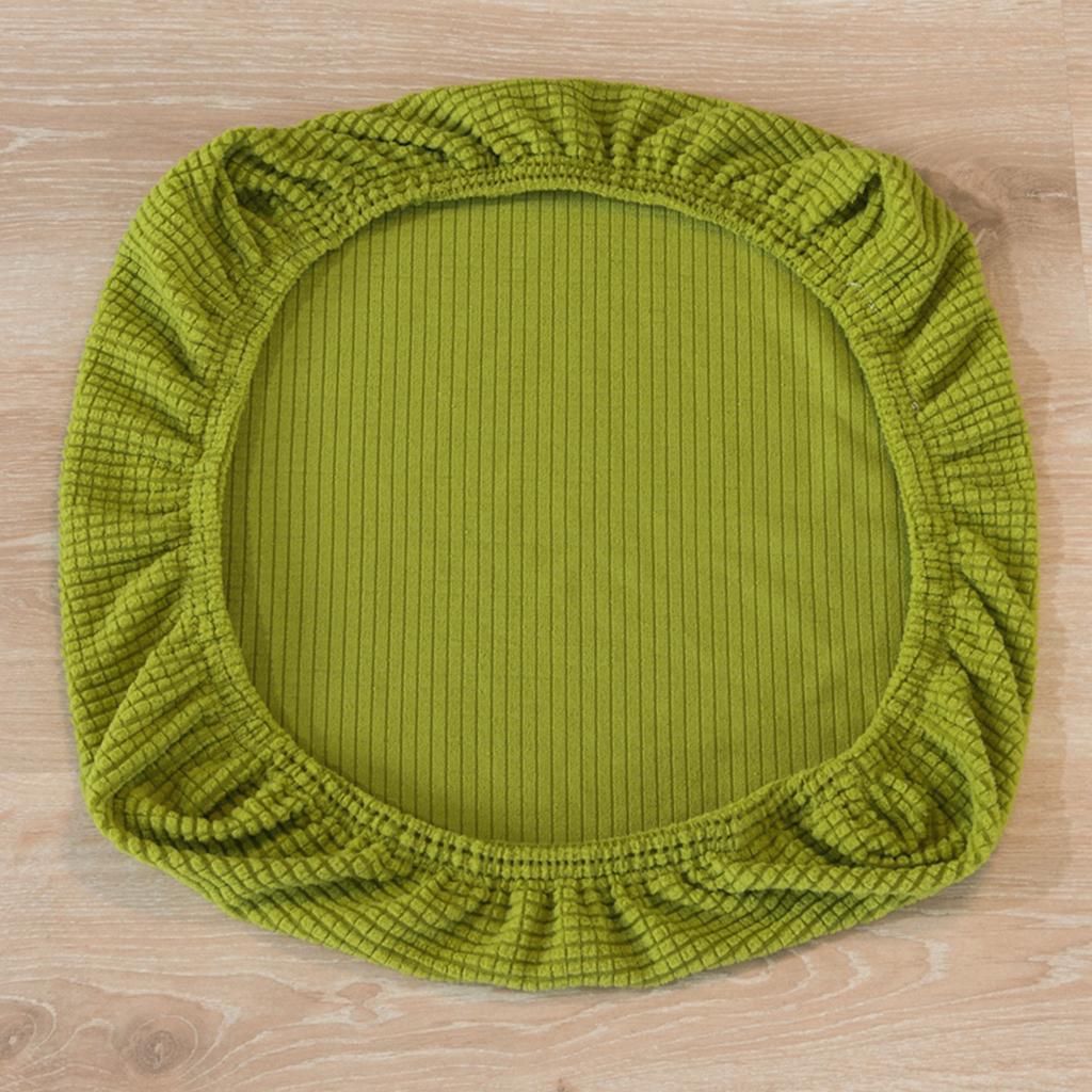 Round Chair Cover Universal Size Big Elastic Stretch Seat Chair Cover Slipcovers Restaurant Banquet Bar Home Party Decoration