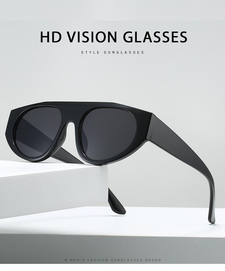 2PACK Retro Big Frame Cat Eye Sunglasses Women Men Luxury Brand Outdoor Driving Summer Traveling Sun Glasses UV400