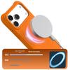 Square Anti-Drop Liquid Wave Magnetic Silicone Case for iPhone 17 Pro Max