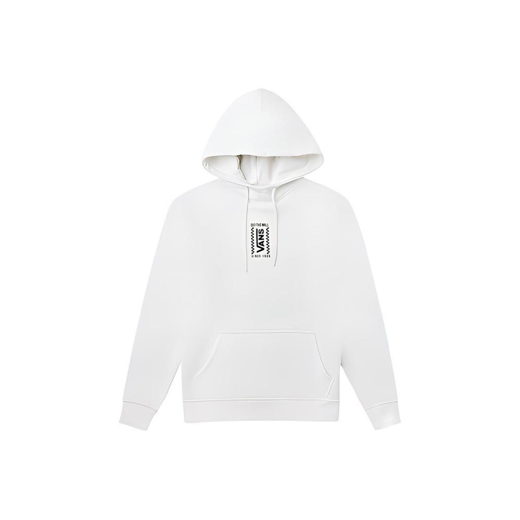 Vans Printed Logo Fleece Hoodie Men Tops White VN0A48CGFS8