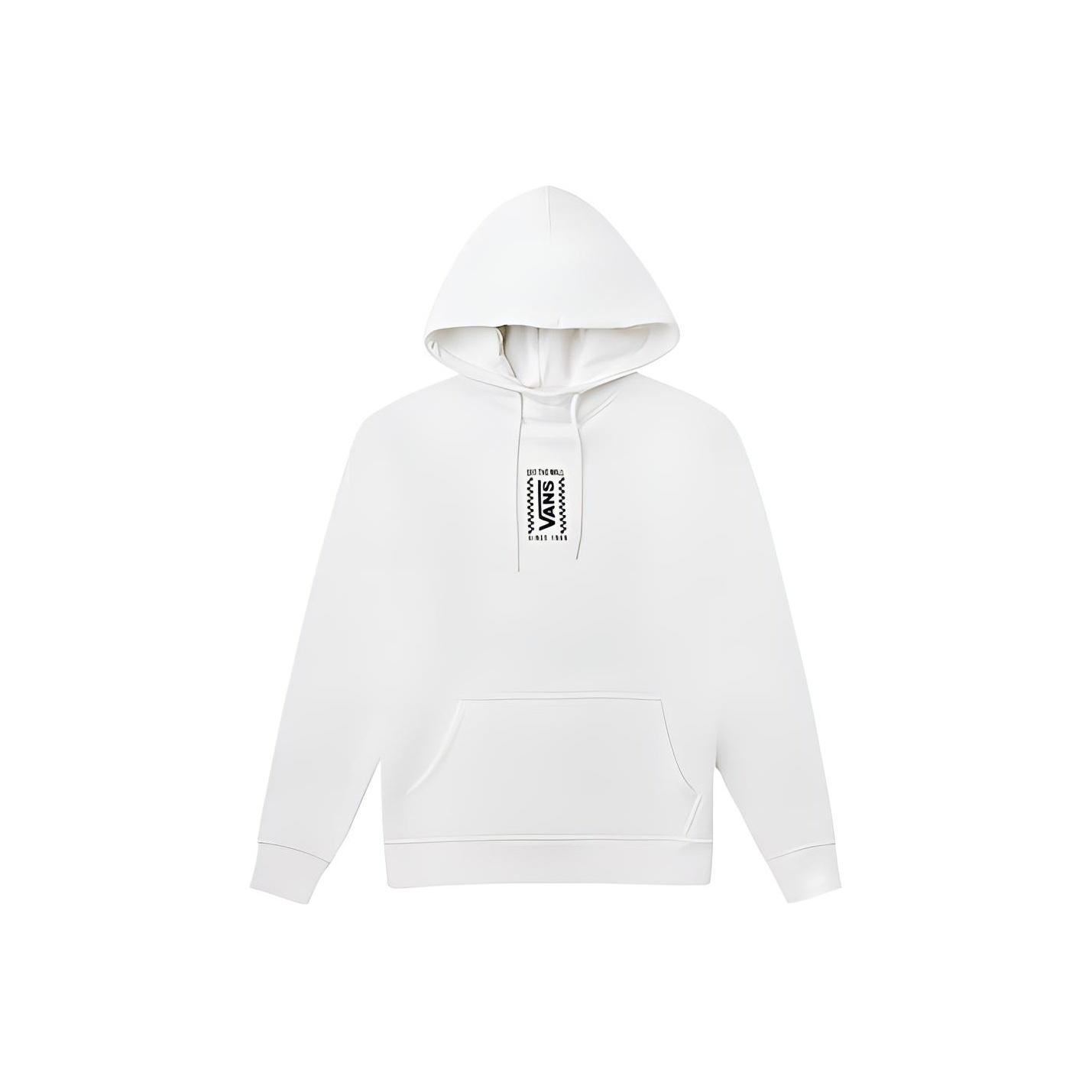 

Женские флисовые худи с принтом логотипа Vans, белые VN0A48CGFS8 S