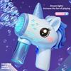 Unicorn Electric Bubble Gun  Automatic Bubble Maker with Light Bubble Blower Birthday Gifts for 3 4 5 6 Years Old Boys Girls