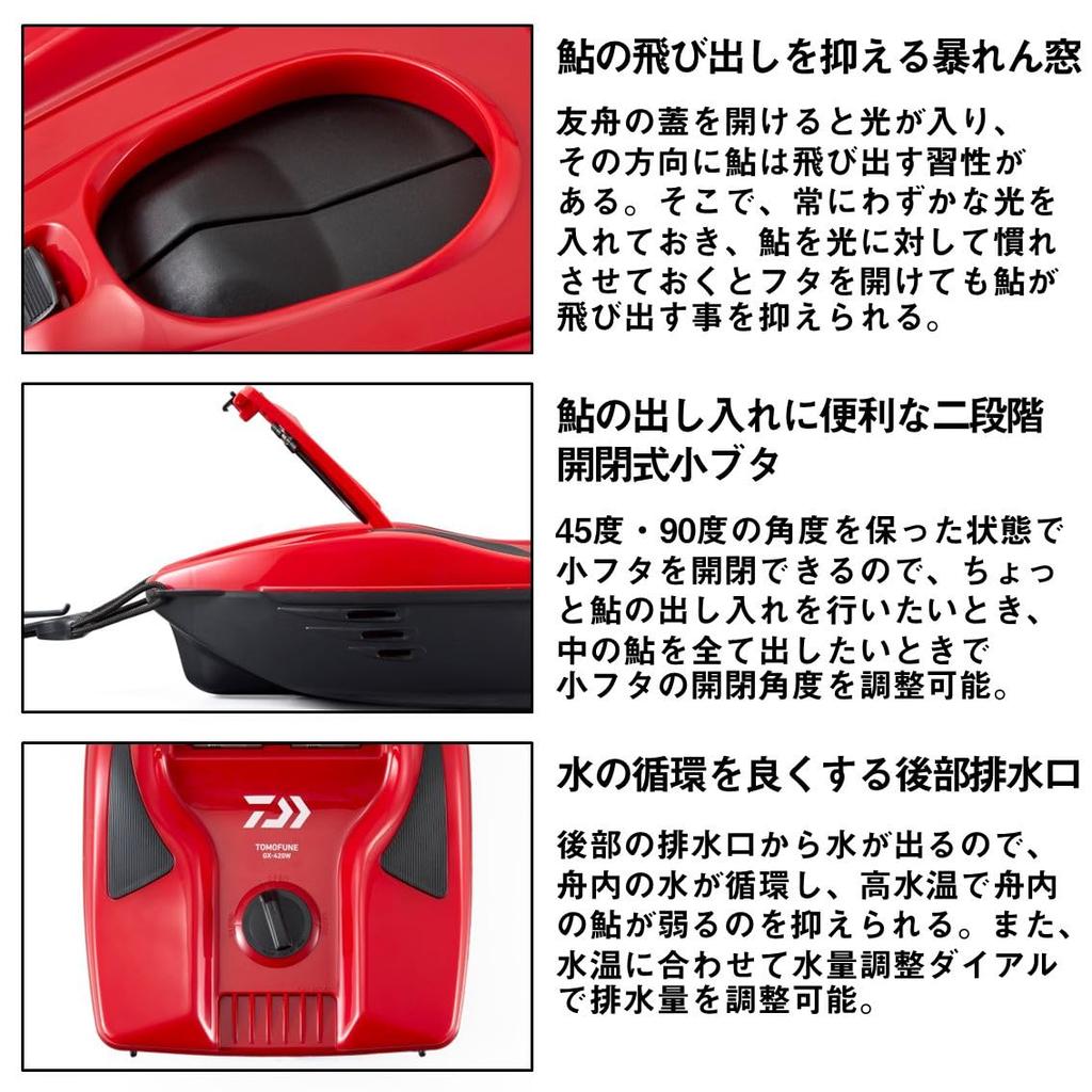 Daiwa Tomofune GX-560W Red/Black